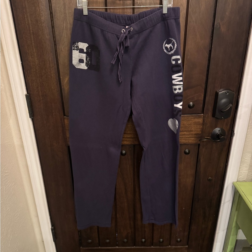 Victorias Secret Pink Dallas Cowboys sweatpants. Size M.